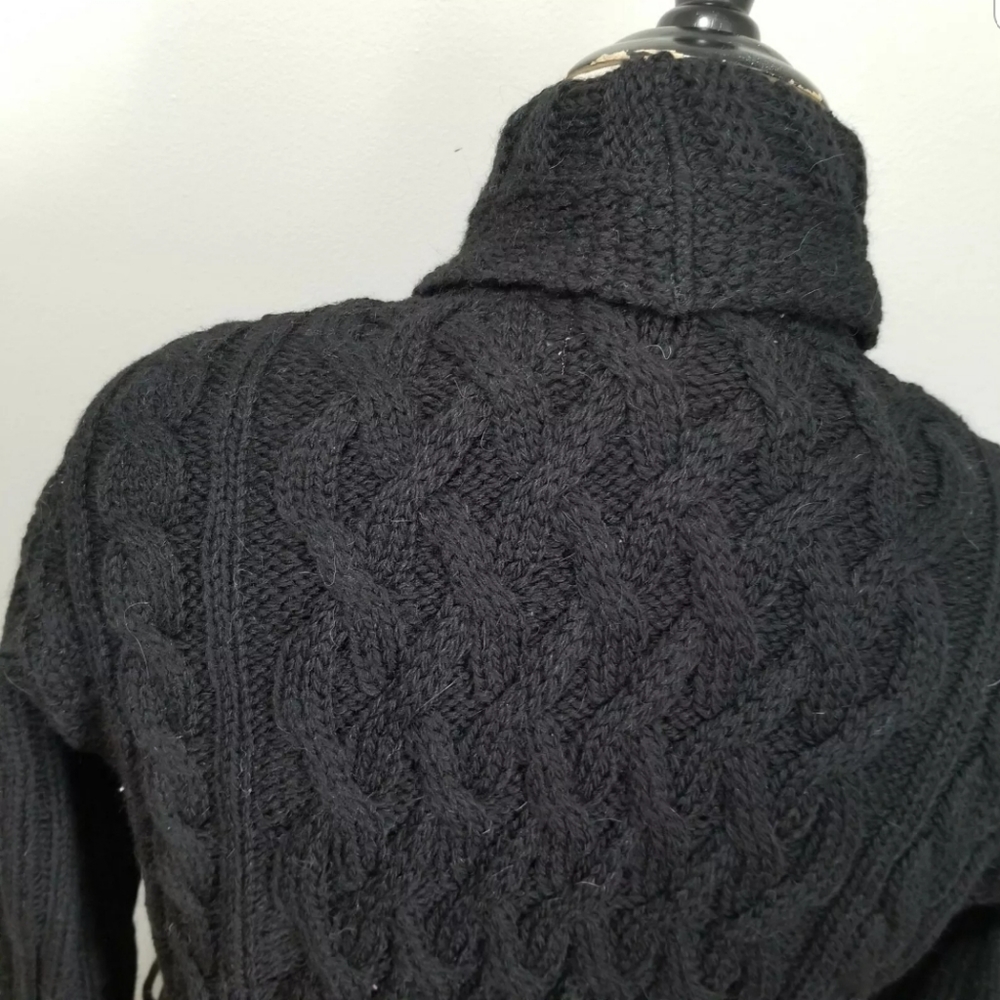 Aran Crafts 50th Anniversary Sweater Cardigan Sz S - Picture 4 of 7